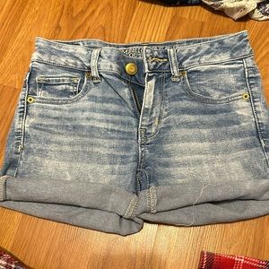 american eagle jean shorts